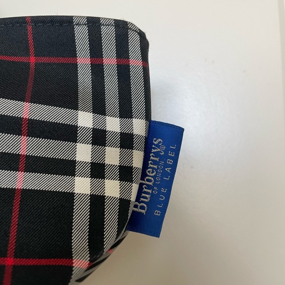 Vintage RARE Blue Label Burberry Bag| Black&Red - Picture 2 of 8
